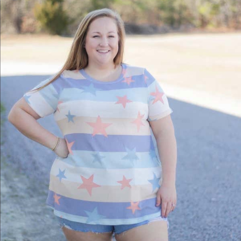 Stars & Stripes top